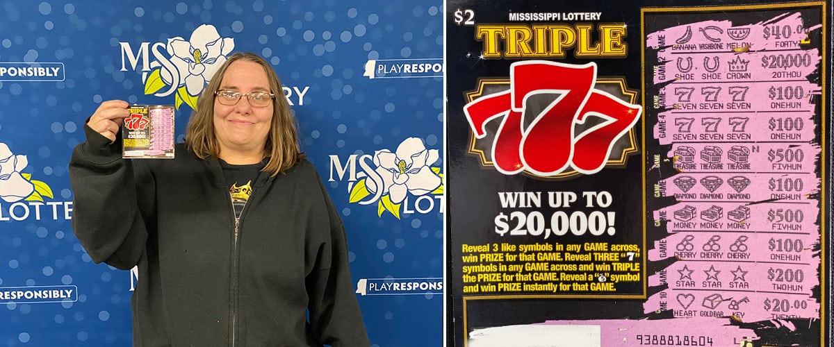 Corinth couple wins $2,000 on Triple 7s