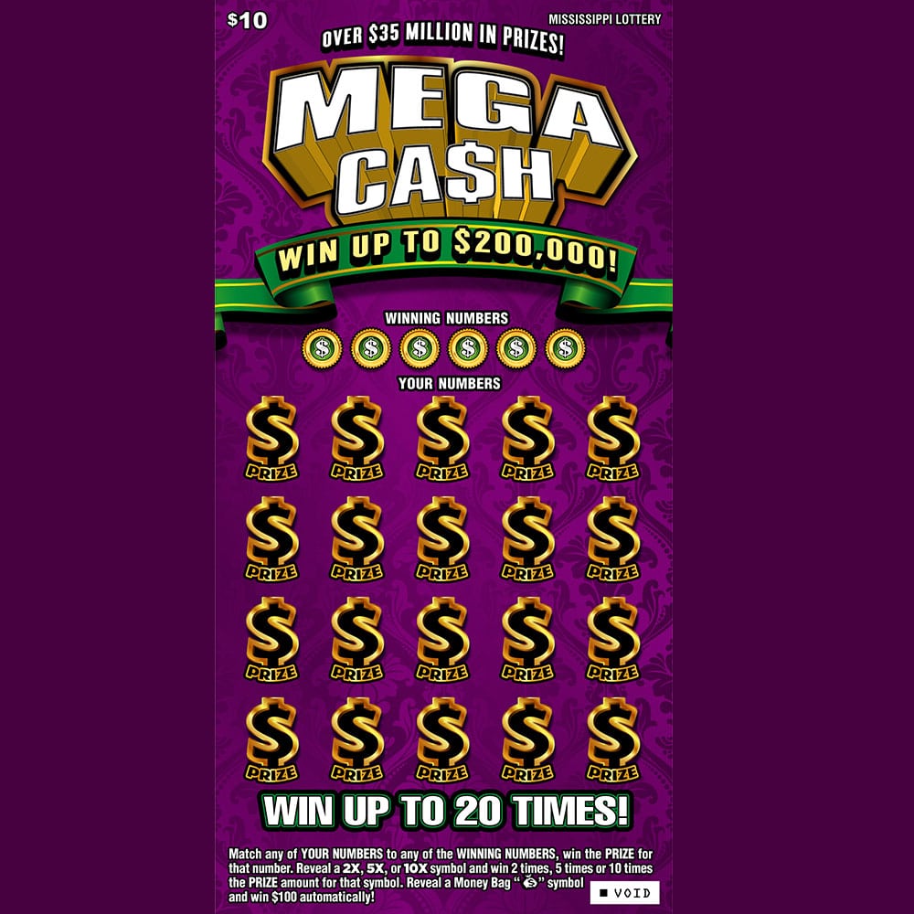 Mega Cash Scratch-off