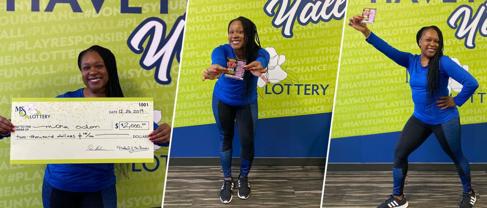 Mona Odom of Gulfport wins $2,000 on Triple 7 scratch-off