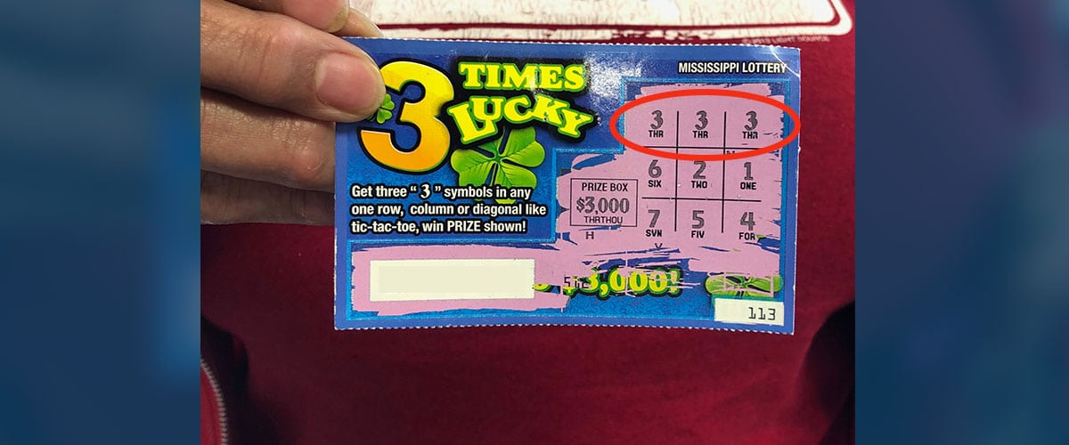 Starkville woman wins 3 Times Lucky Jackpot