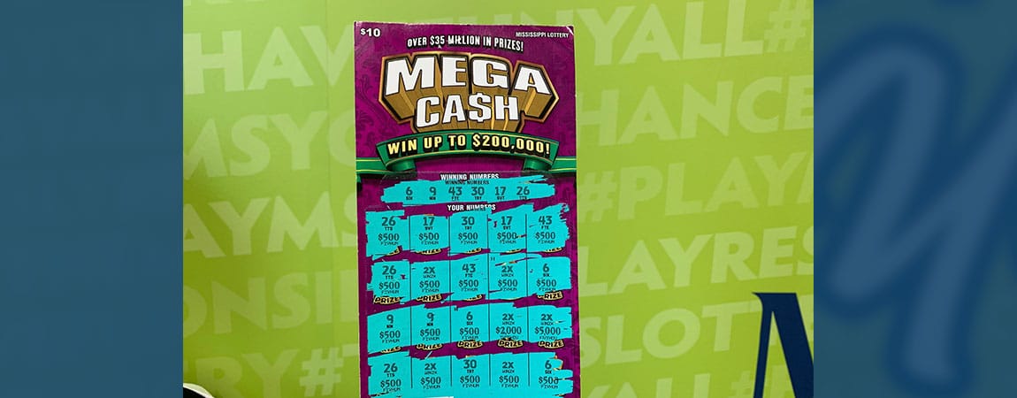 Lexington man won $25,000 from a Mega Ca$h scratch-off