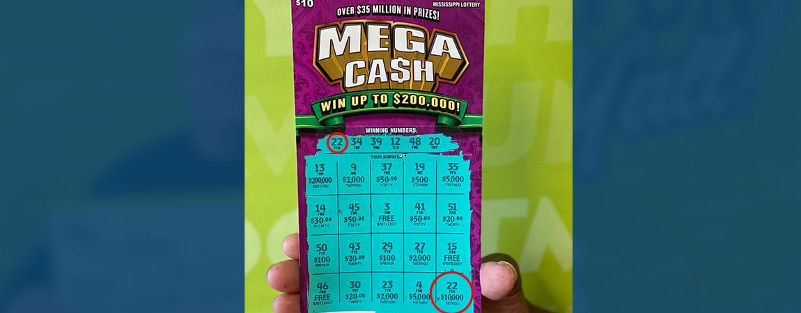 Dekalb woman wins $10,000 on Mega CA$H scratch-off