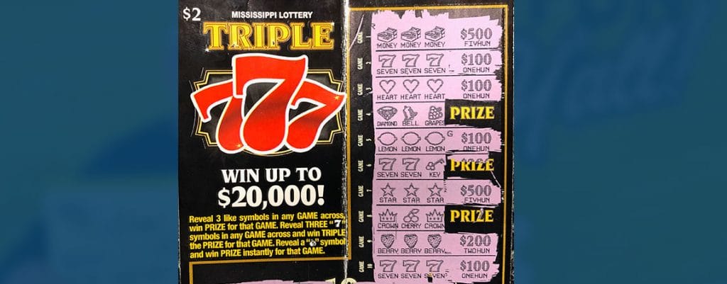 Saltillo woman wins $2K from Triple 777