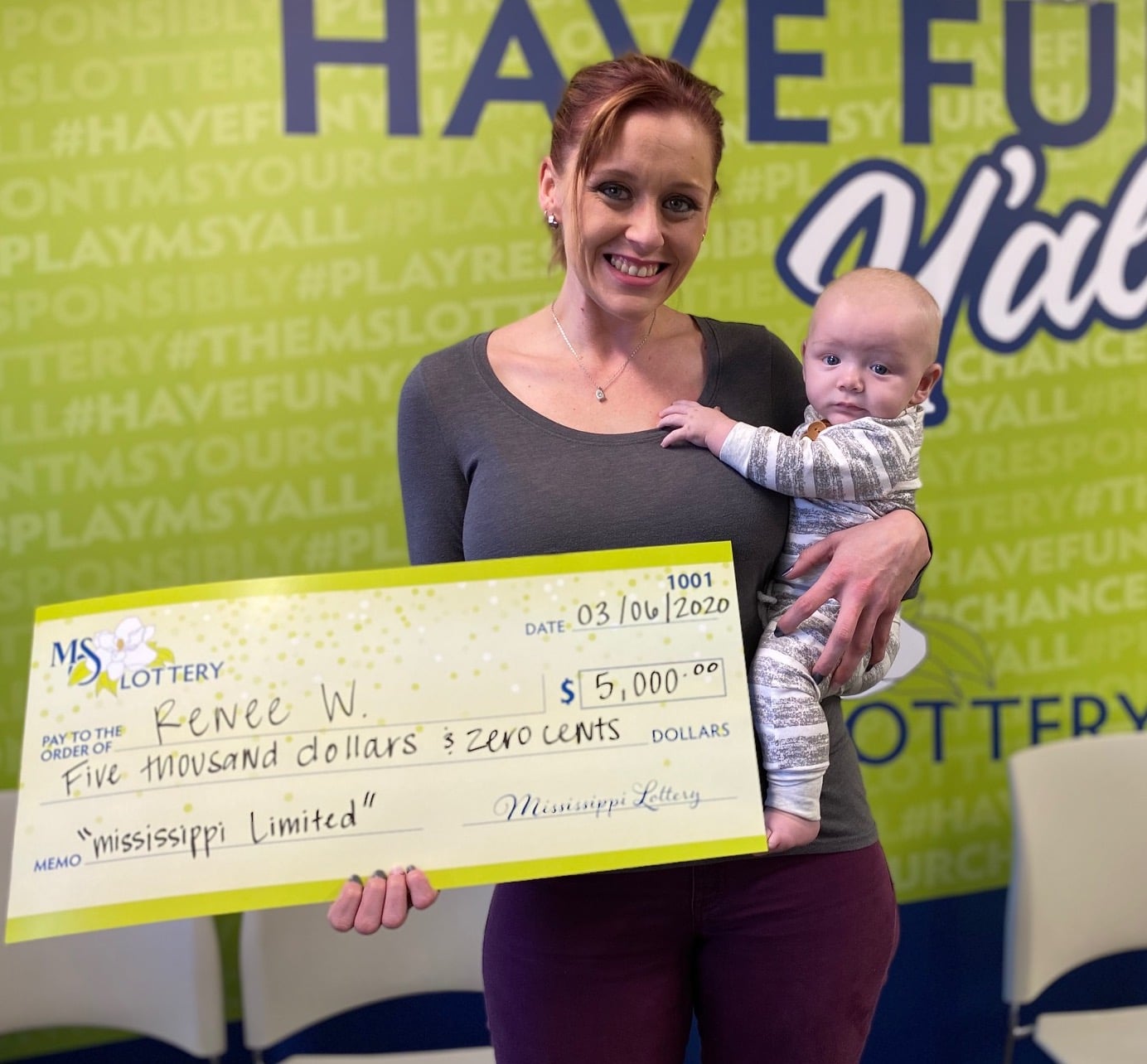 Purvis Woman Wins $5K!