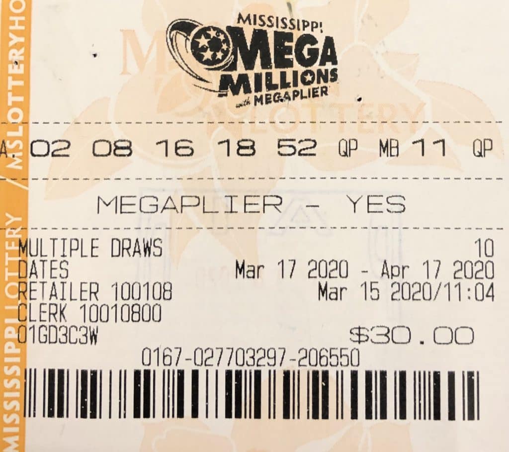 A Brandon woman won $1,000 from a Mega Millions ticket purchased at L & A Food on Grants Ferry Rd., Brandon.