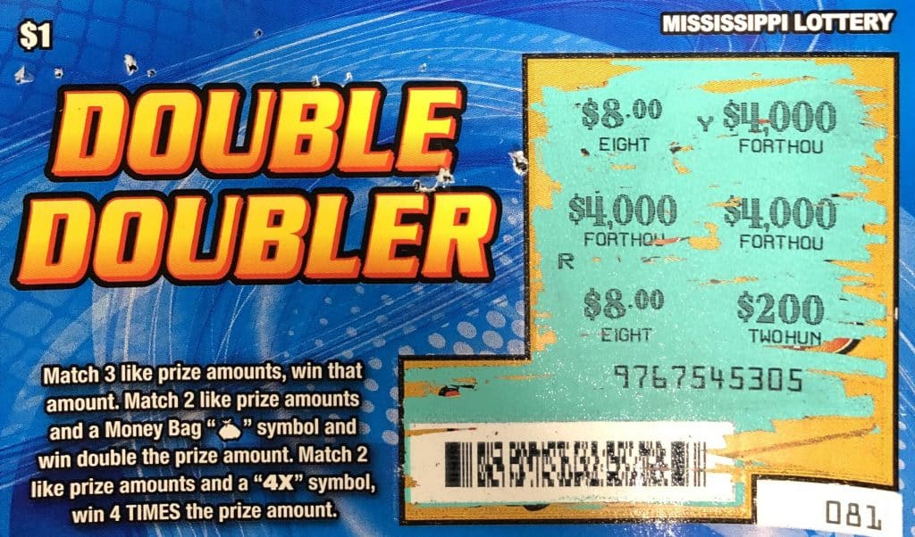 A Canton player won $4,000 from a Double Doubler scratch-off game purchased at Z-Mini Mart on S. Union St., Canton.