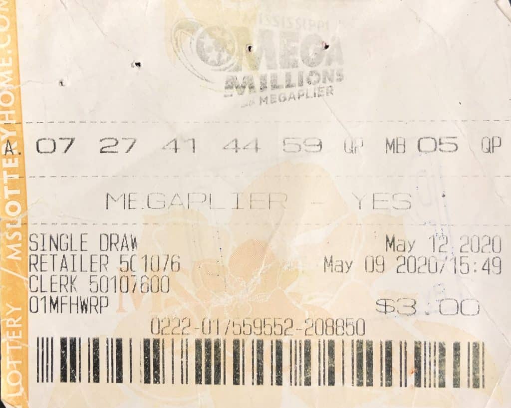 A Grenada player won $1,000 on a Mega Millions ticket purchased from Sprint Mart on South Commerce in Grenada.