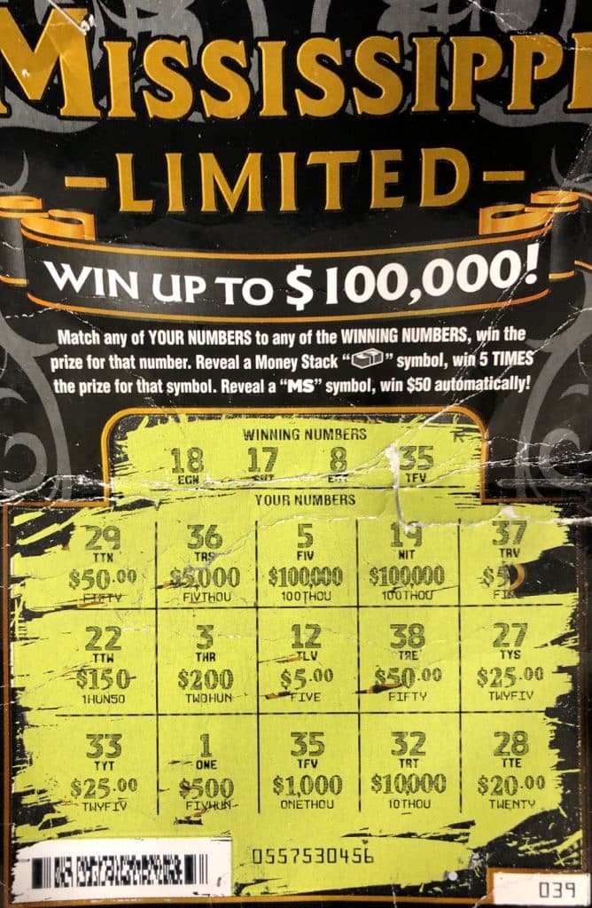 A Jackson woman won $1,000 on a Mississippi Limited scratch-off game purchased at Lakeside Express on Hwy. 80 W., Clinton.