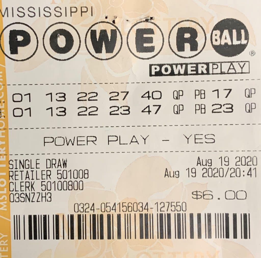 A Belden player won $1,000 on a Powerball ticket purchased at Sprint Mart on McCullough Blvd., Belden.