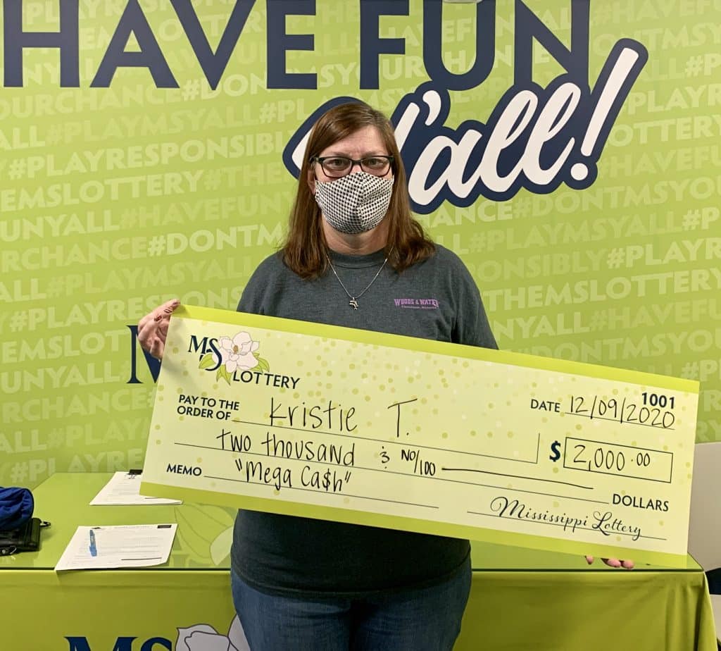 Kristie T. of Caledonia won $2,000 on a Mega Ca$h scratch-off game purchased at Sprint Mart on Lehmberg Rd., Columbus.