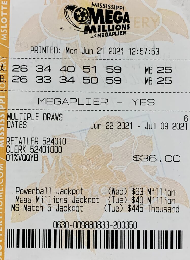 A Memphis, Tenn., woman won $840 on a Mega Millions ticket purchased from Tobacco Warehouse 3 on Goodman Rd., Horn Lake.