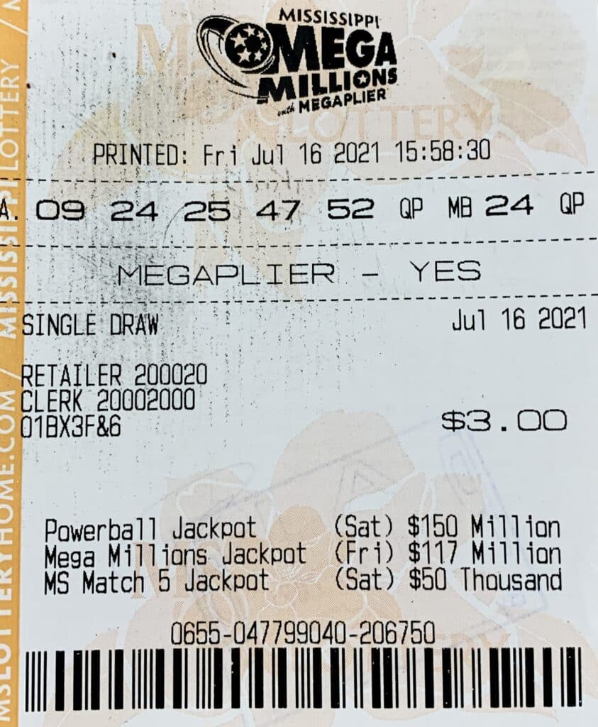 A Meridian man won $40,000 on a Mega Millions ticket purchased from North Hill Sunoco on N. Hill St., Meridian.