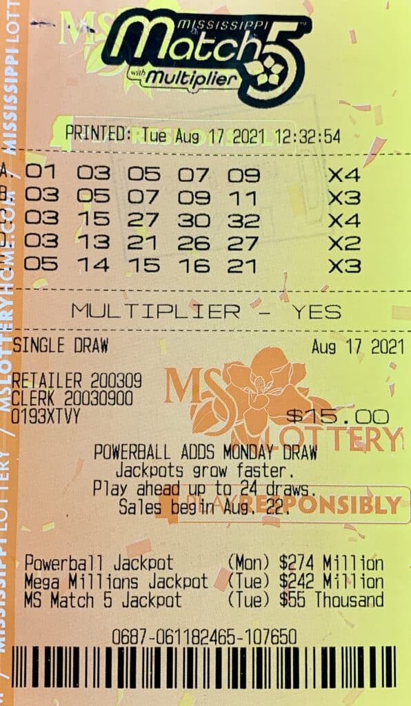 A Union County woman won $830 on a Mississippi Match 5 ticket purchased at Quick Mart on E. Bankhead St., New Albany.