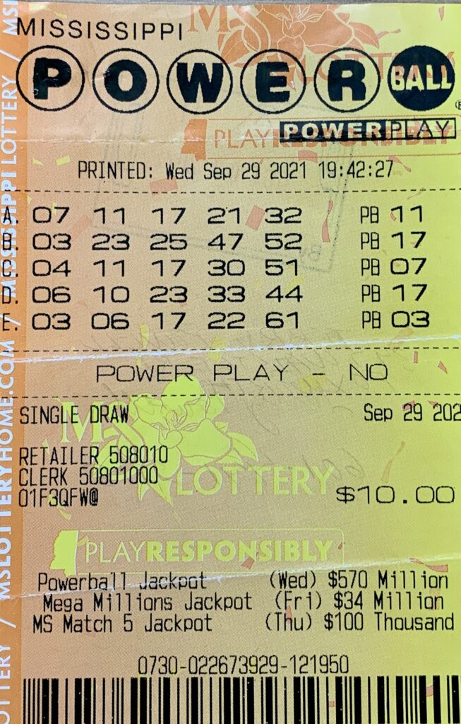 A Marion County man won $50,000 on a Powerball ticket purchased from B-Kwik #13 on Hwy. 13 N., Columbia.