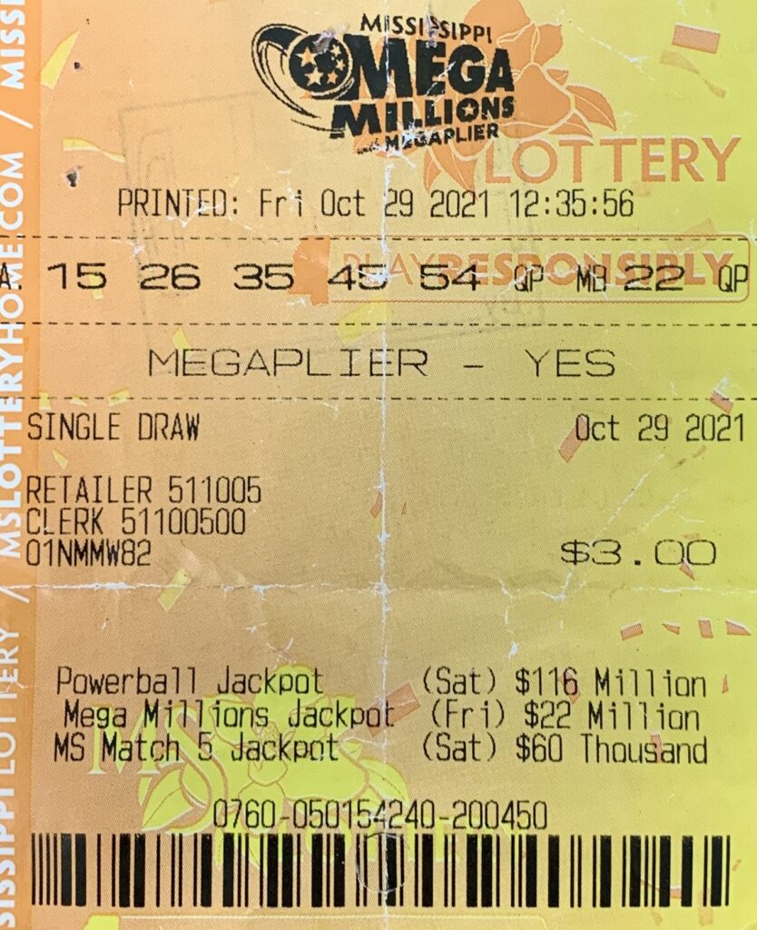 A Columbia man won $1,500 on a Mega Millions ticket purchased from Keith’s Superstore #130 LLC on Hwy. 98 E., Columbia.